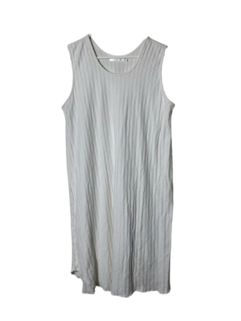 Simple pleasures day and night white shadow stripe gown average or M (8-12)